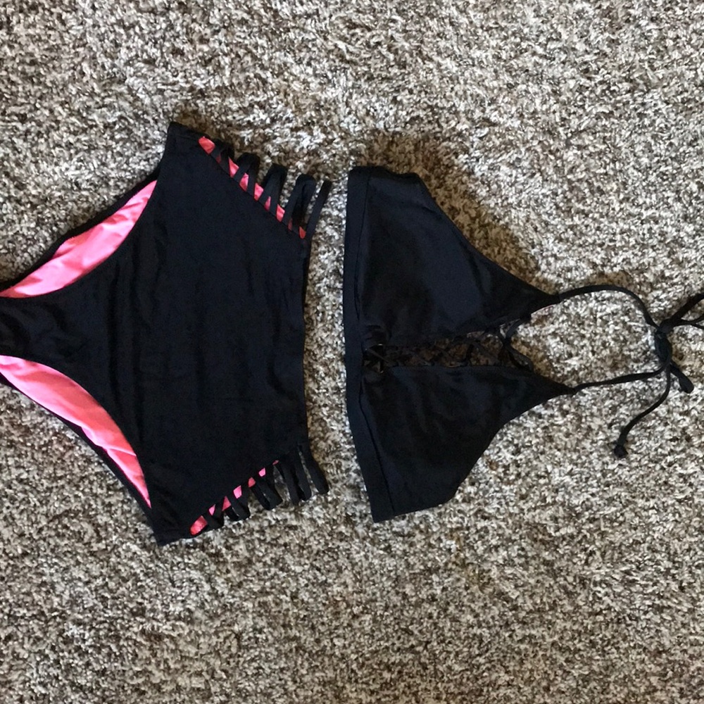 Pink swim suit